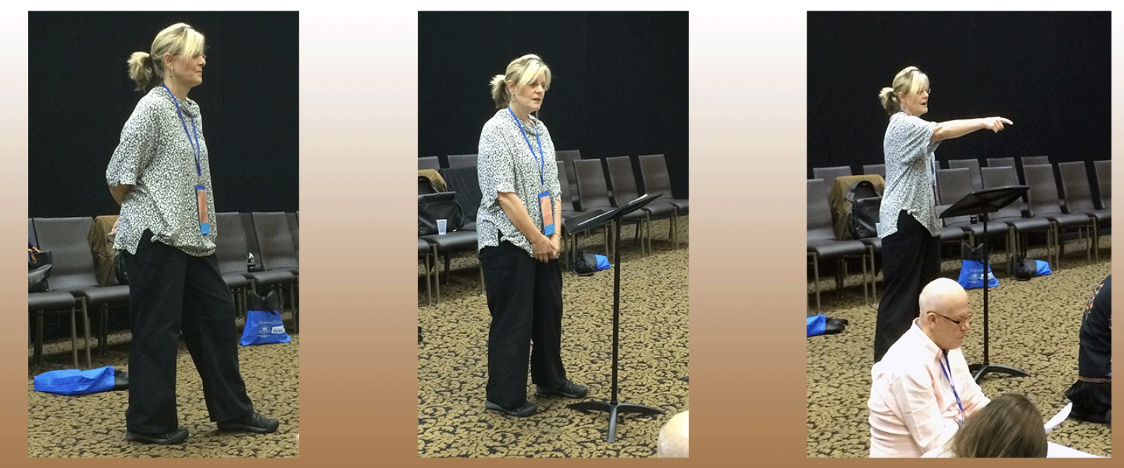 Kerri Lynn Nichols at AOSA conference