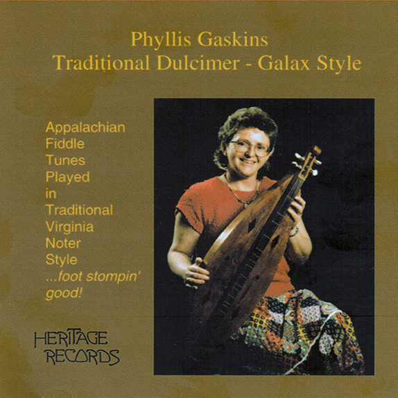 Traditional Dulcimer CD by Phyllis Gaskins